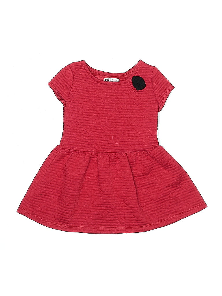Click to view more detailed imagery on our partner's website Pre-owned Epic Threads Kids' Dress In Red