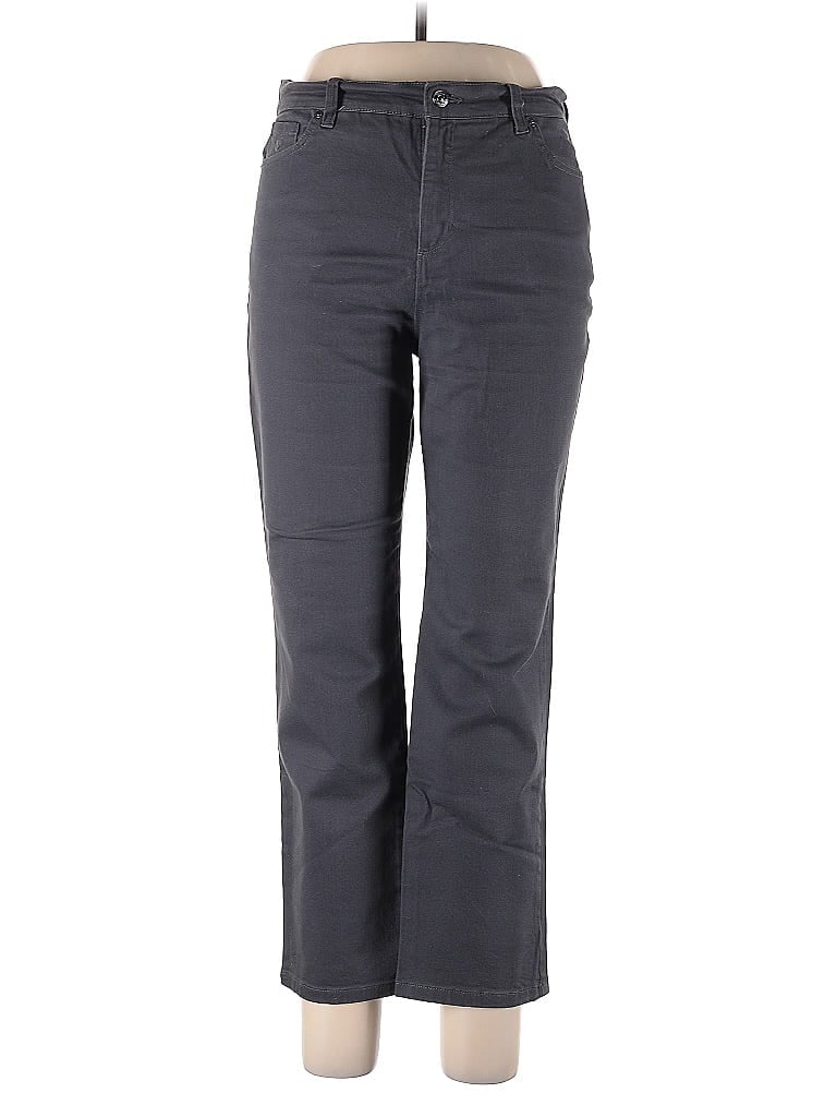 Pre-owned Gloria Vanderbilt Jeans In Gray