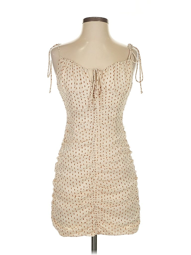 Pre-owned Cotton Candy La Cocktail Dress In White