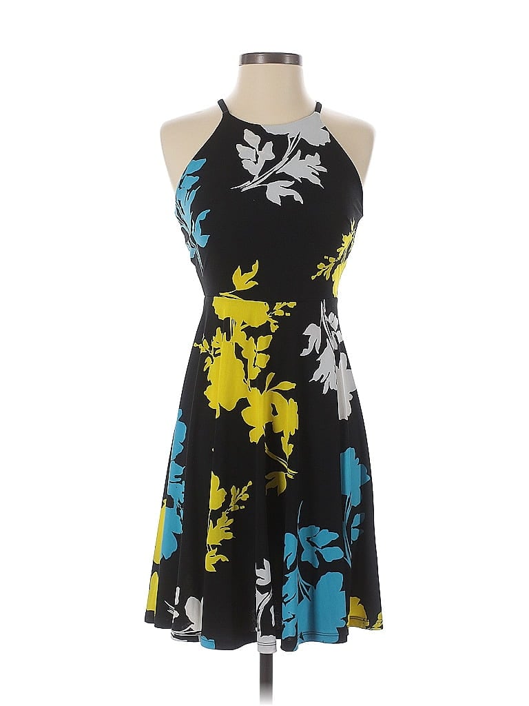 Pre-owned Bar Iii Cocktail Dress In Black