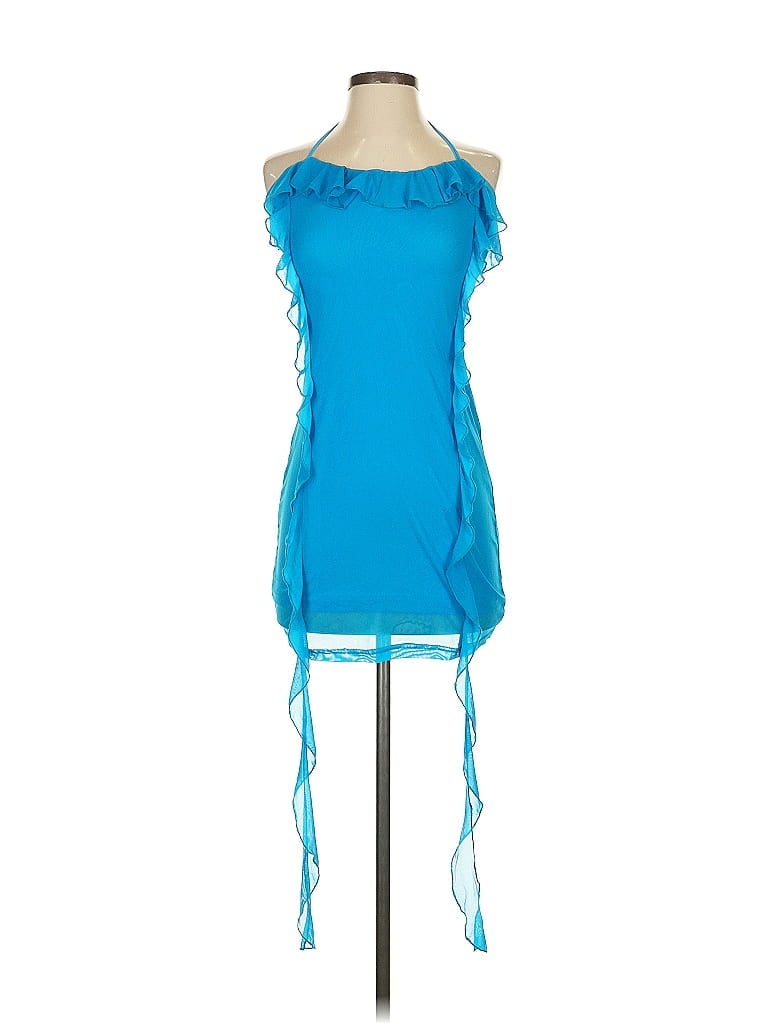 CIDER Pre-owned Cocktail Dress In Blue