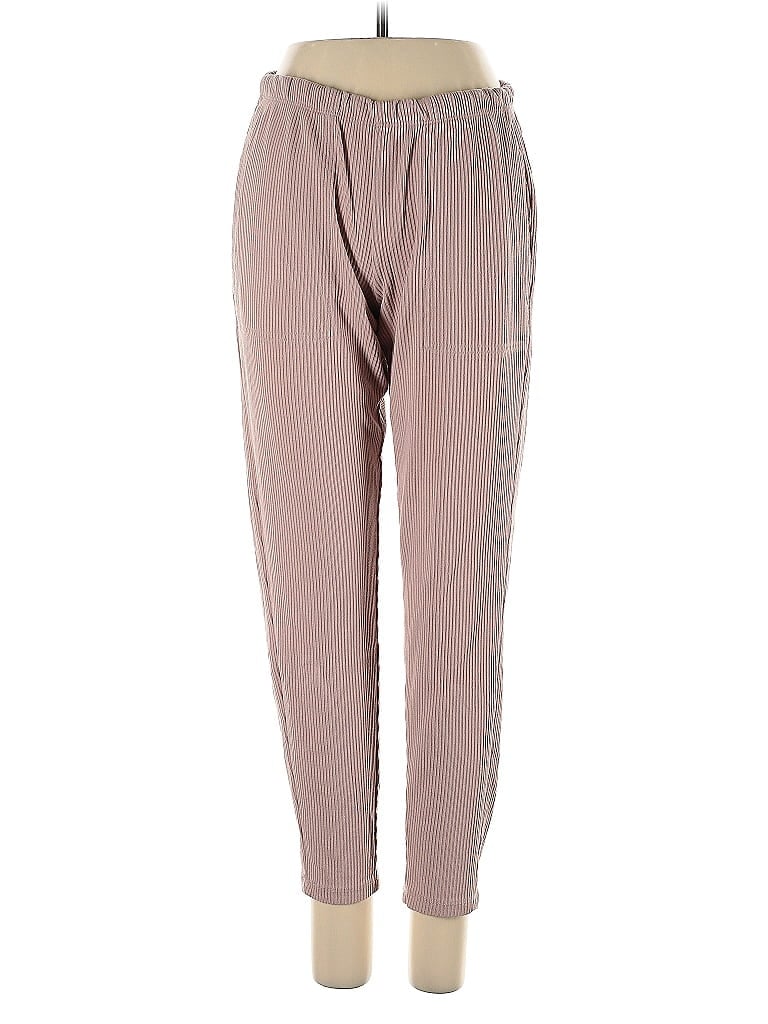 Pre-owned Chaser Casual Pants In Silver