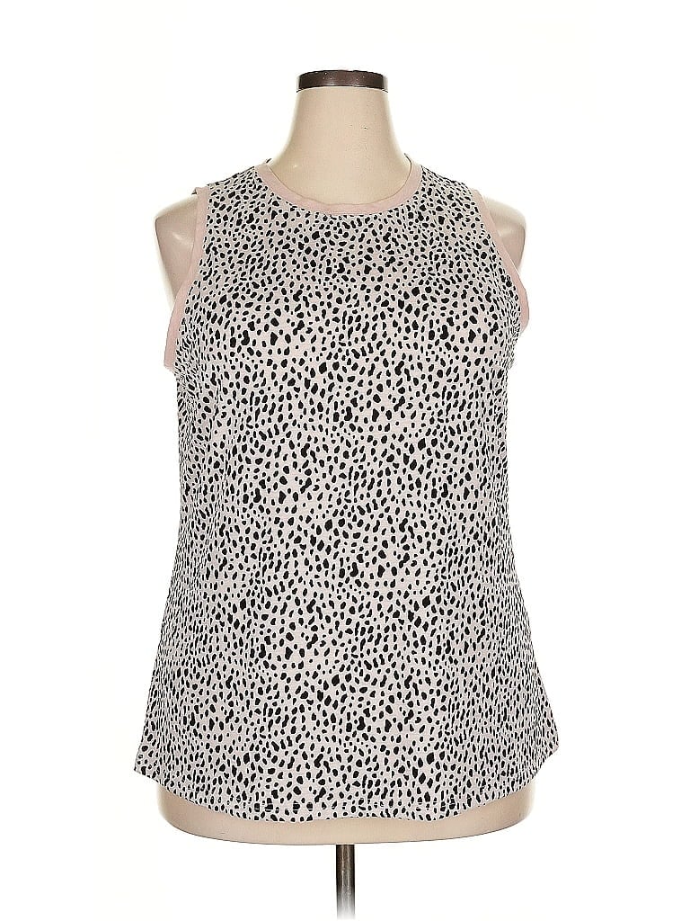 Pre-owned Unbranded Tank Top Silver Halter Neckline Tops