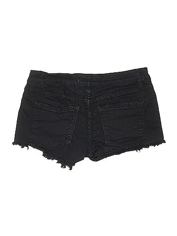 Klique B Denim Shorts (view 2)