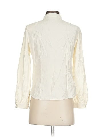 Lafayette 148 New York Long Sleeve Blouse (view 2)