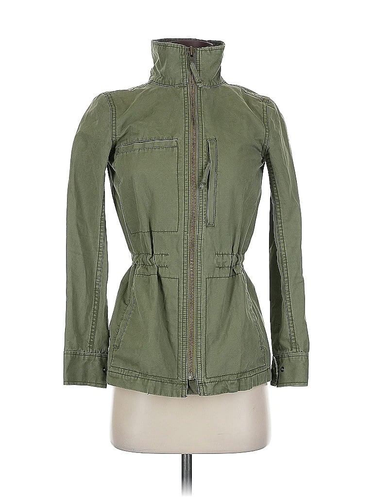 Pre-owned Madewell Jacket In Green
