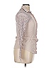 Aglini Tan Long Sleeve Blouse Size XL - photo 4