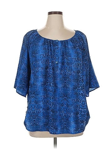 Violet & Claire Short Sleeve Blouse (view 1)