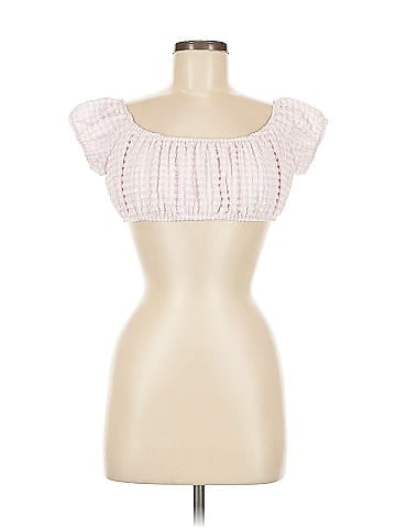 Solid & Striped Short Sleeve Top (view 1)