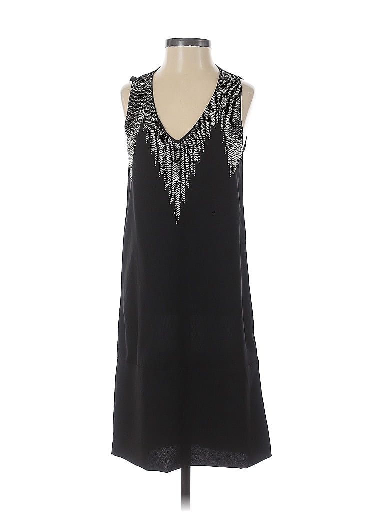 Pre-owned H&m Cocktail Dress In Black