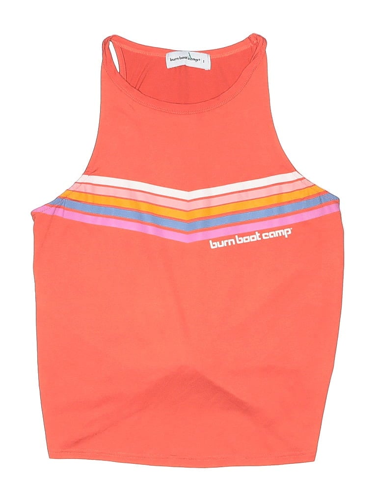 ASSORTED BRANDS Pre-owned Kids' Sleeveless T-shirt In Orange