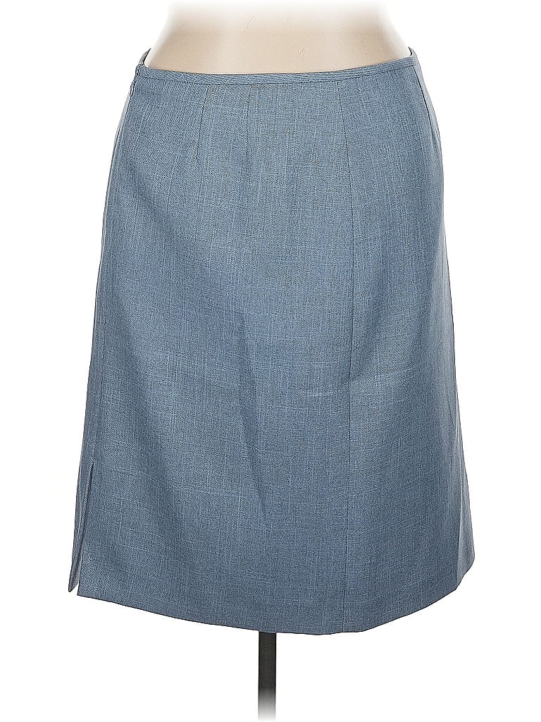 Pre-owned Preston & York Formal Skirt In Blue