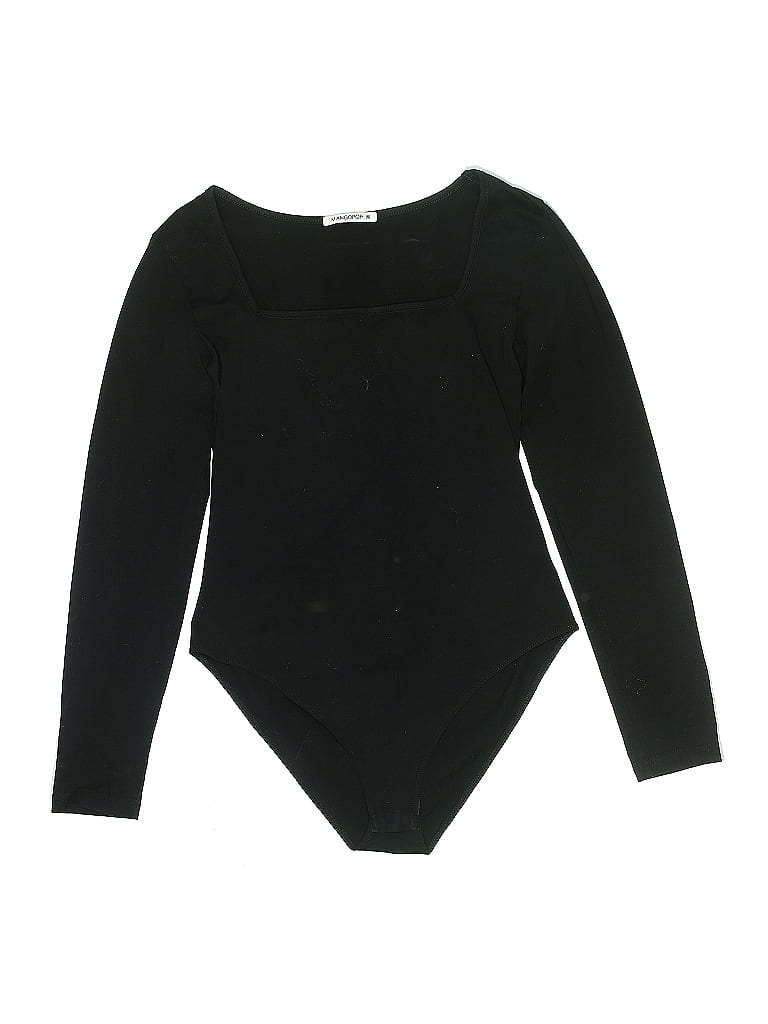 Pre-owned Mangopop Collection Bodysuit In Black