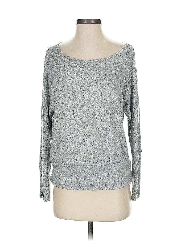 Pre-owned Misia 3/4 Sleeve T-shirt In Gray