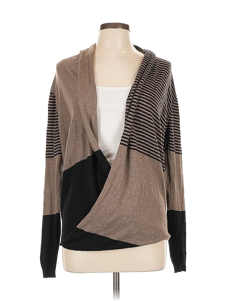Pre-owned Max Studio Cardigan Sweater In Brown