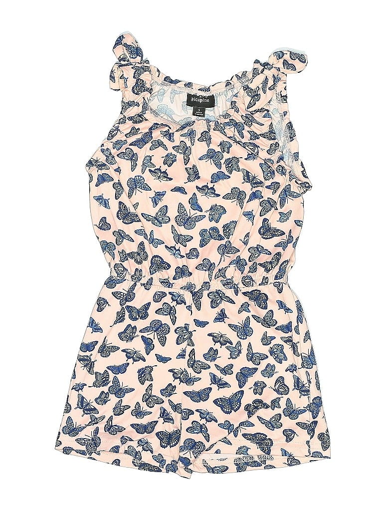 Pre-owned Picapino Kids' Dress In Blue