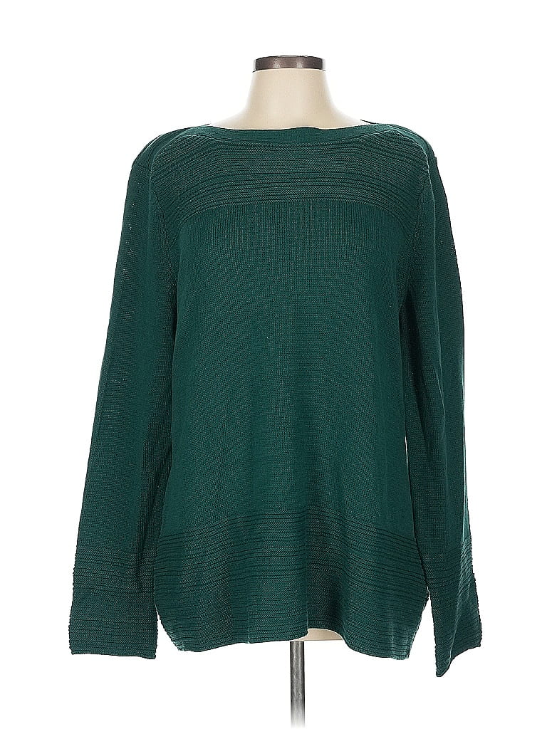 Lauren Pullover Sweatshirt in Smoke Green by ExVoto