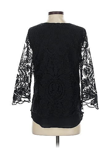 Karen Kane 3/4 Sleeve Blouse (view 2)