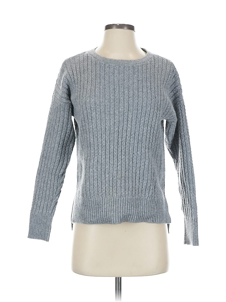 Pre-owned Ann Taylor Pullover Sweater In Gray
