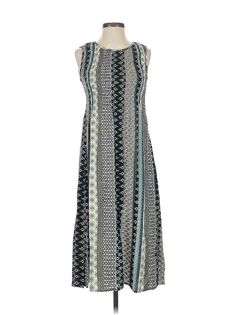 Pre-owned Croft & Barrow Casual Dress In Blue