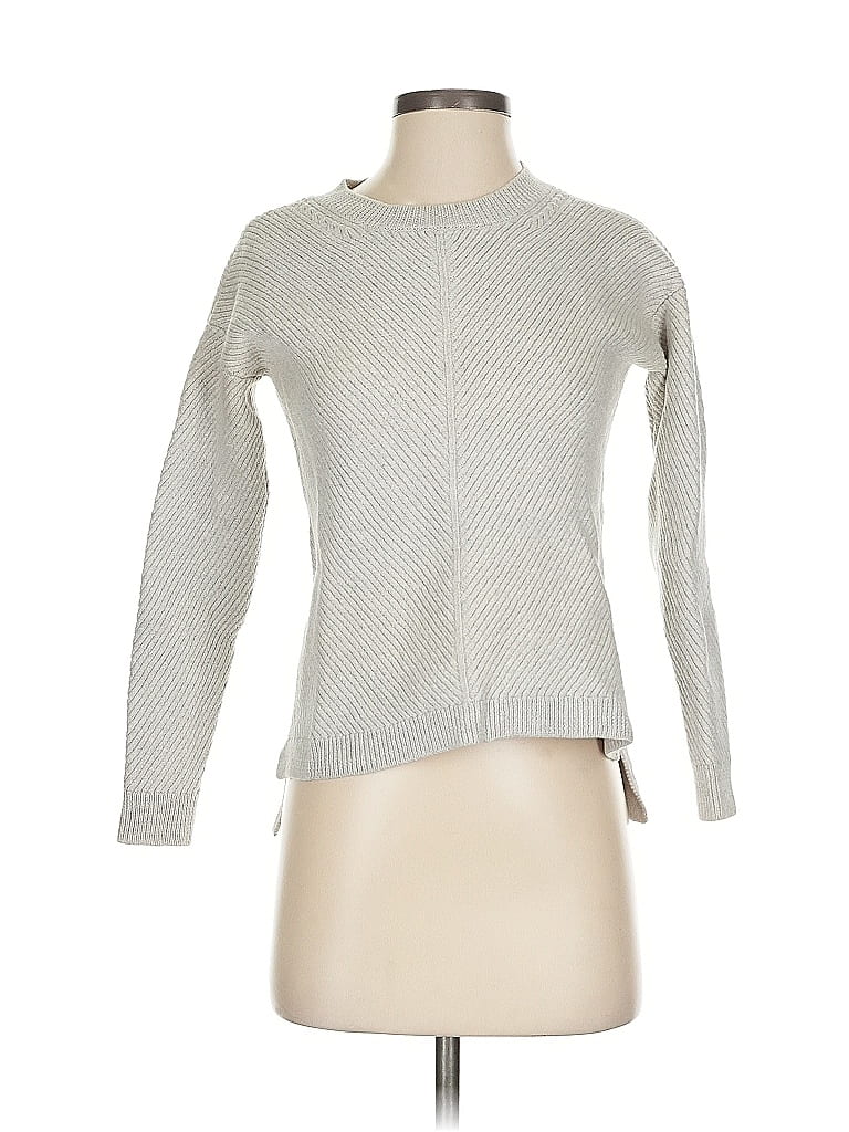 Pre-owned Wilfred Free Wool Sweater In Silver