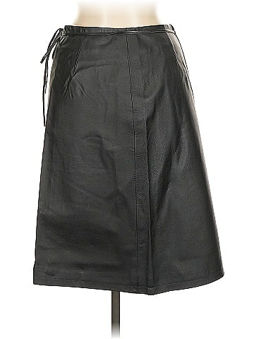 Newport News Faux Leather Skirt (view 2)