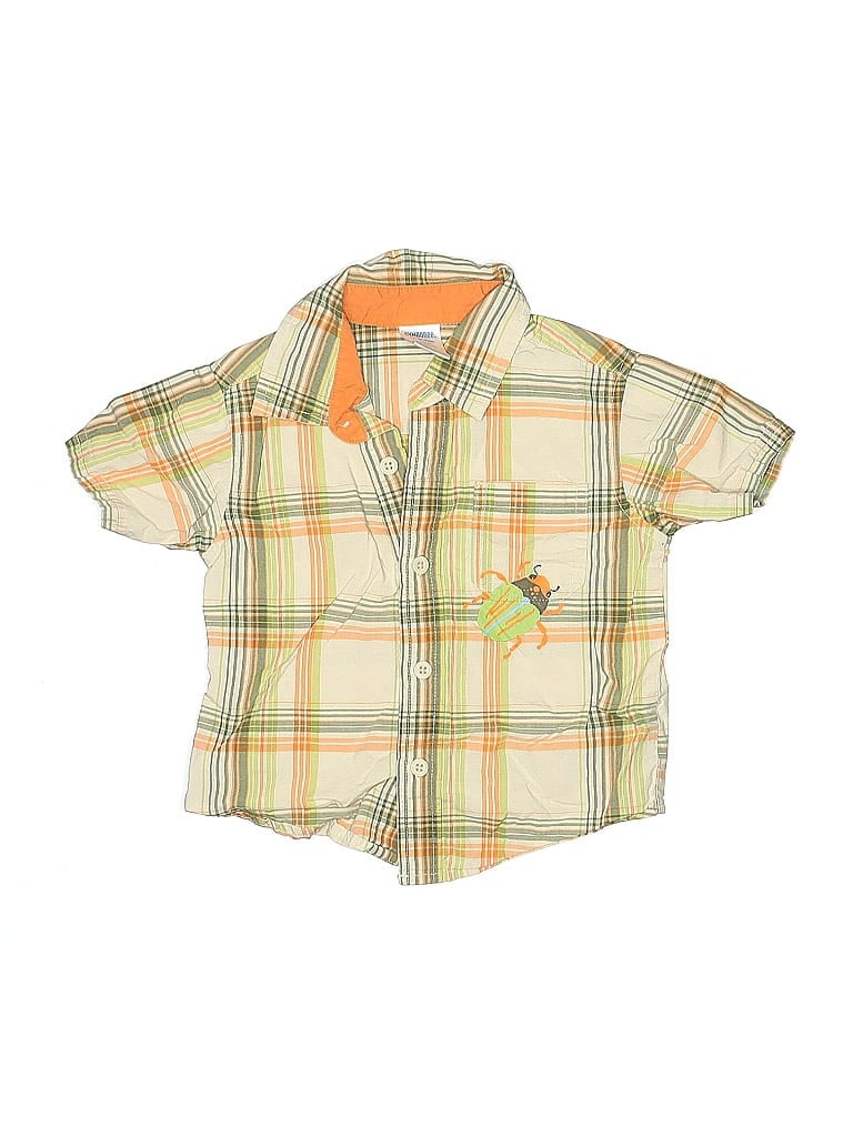 Pre-owned Gymboree Kids' Short Sleeve Polo Shirt In Yellow