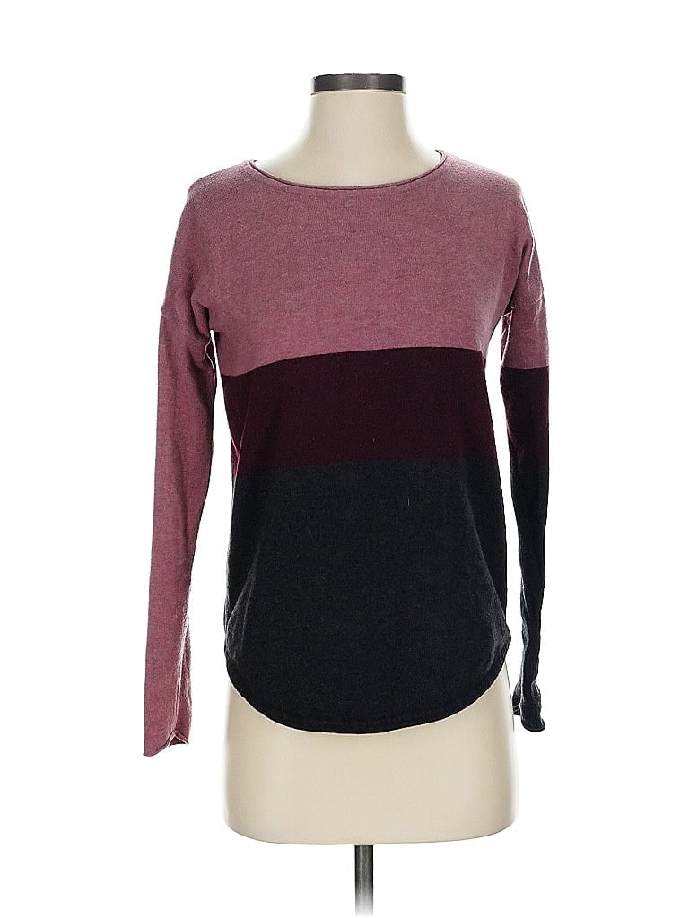 Pre-owned Smartwool Pullover Sweater In Burgundy