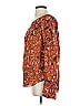 A.L.C. 100% Cotton Orange Long Sleeve Blouse Size 4 - photo 5