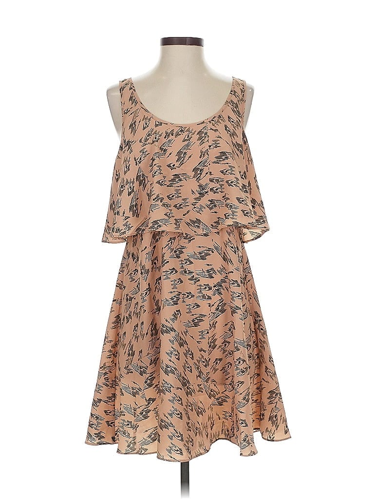 Pre-owned Bcbgeneration Casual Dress In Brown