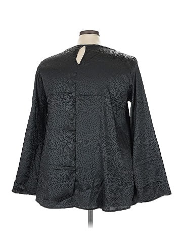 Acting Pro Long Sleeve Blouse (view 2)