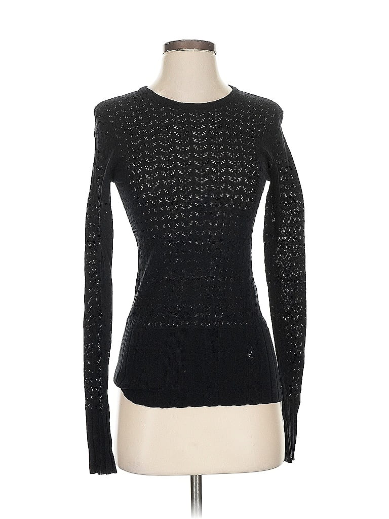 Pre-owned Cabi Pullover Sweater In Black