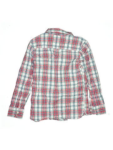 Mini Boden Long Sleeve Button-Down Shirt (view 2)