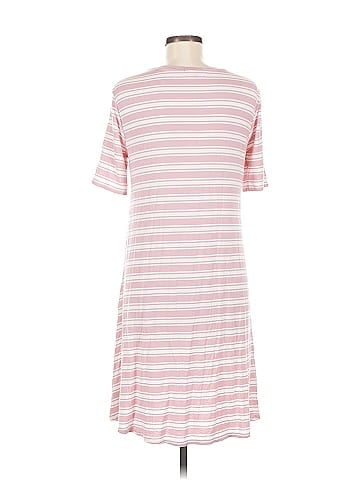 Pink Tartan Casual Dress (view 2)