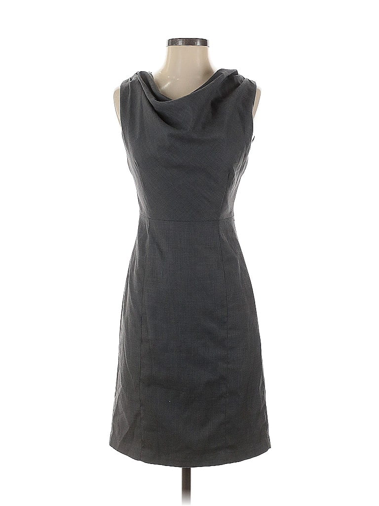 Pre-owned H&m Casual Dress In Gray