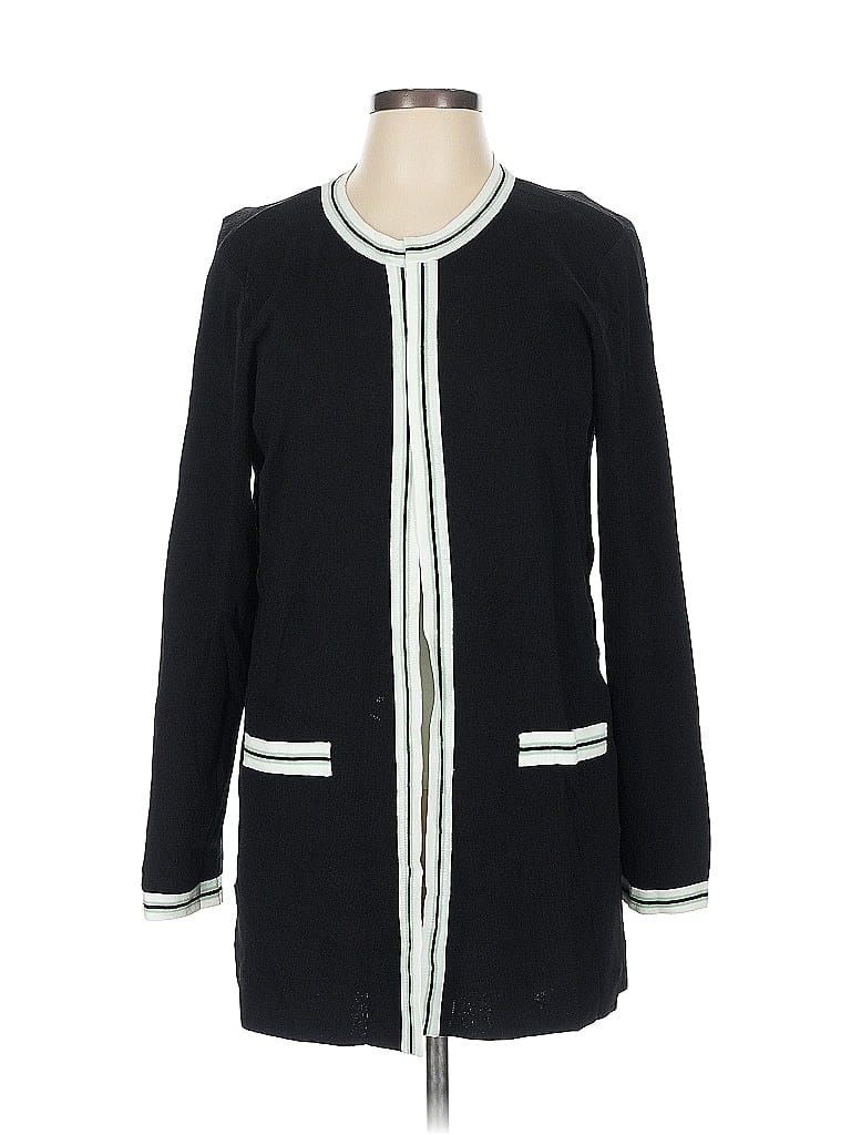Pre-owned Due Per Due Cardigan Sweater In Black