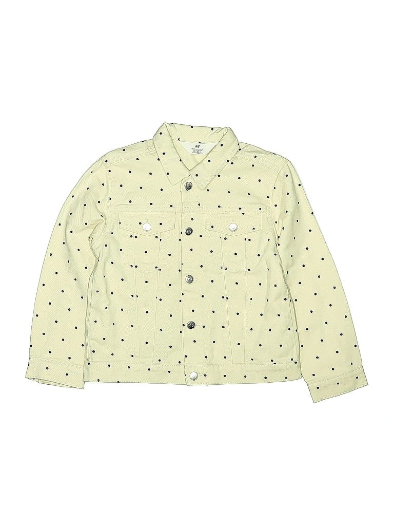 Pre-owned H&m Kids' Denim Jacket In Yellow