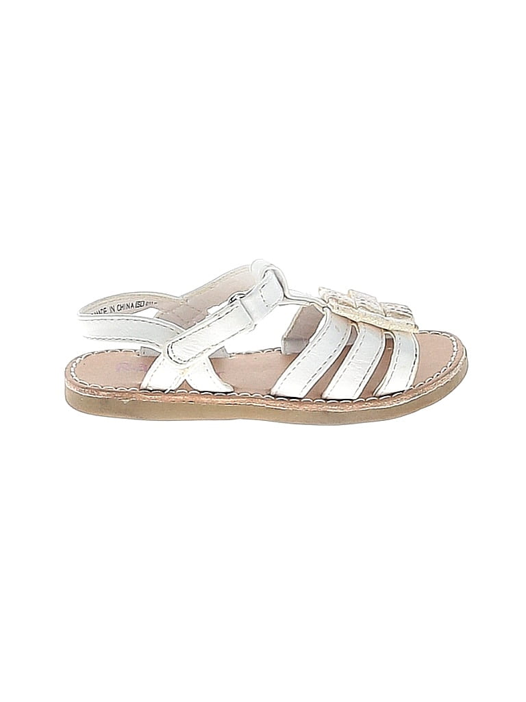 Click to view more detailed imagery on our partner's website Pre-owned Rachel Shoes Kids' Sandals In White