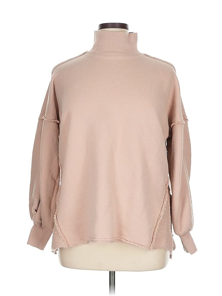 Pre-owned We The Free Turtleneck Sweater In Brown