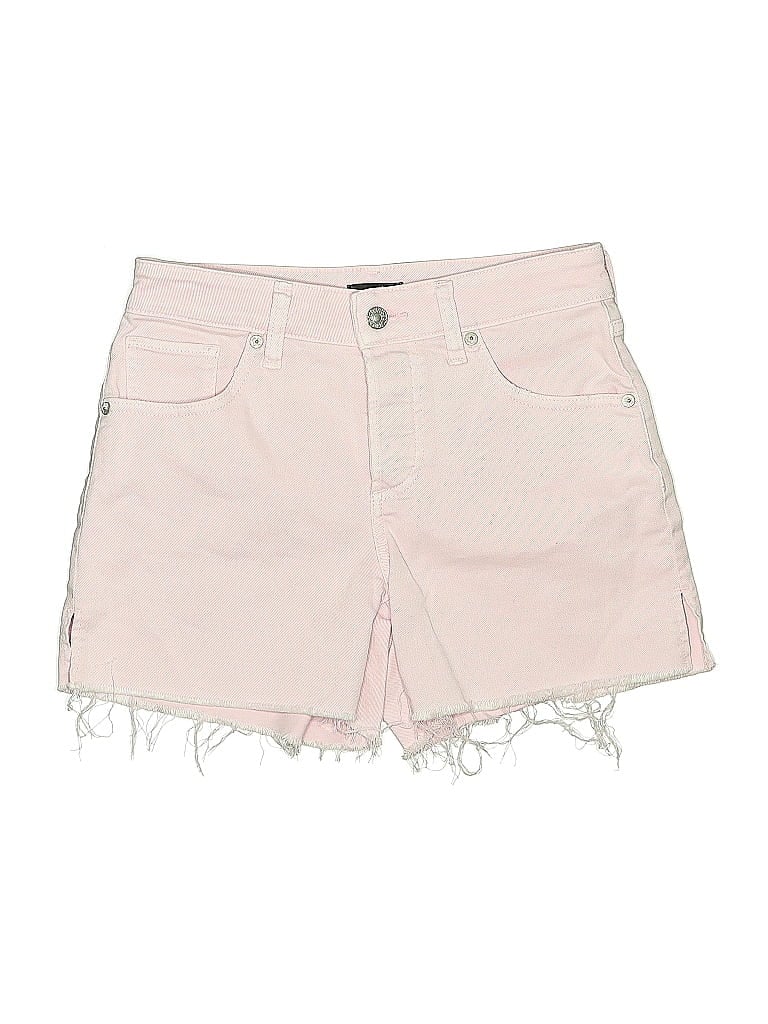 Pre-owned Express Denim Shorts In Pink