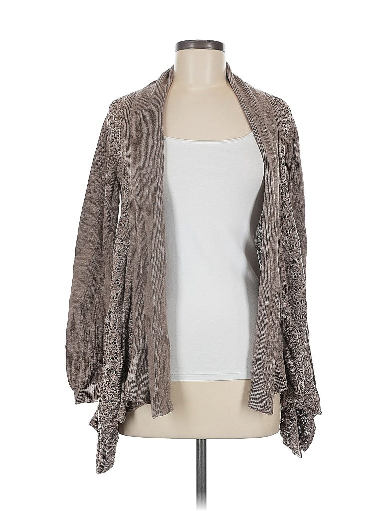 Pre-owned Cynthia Rowley Tjx Cardigan Sweater In Gray