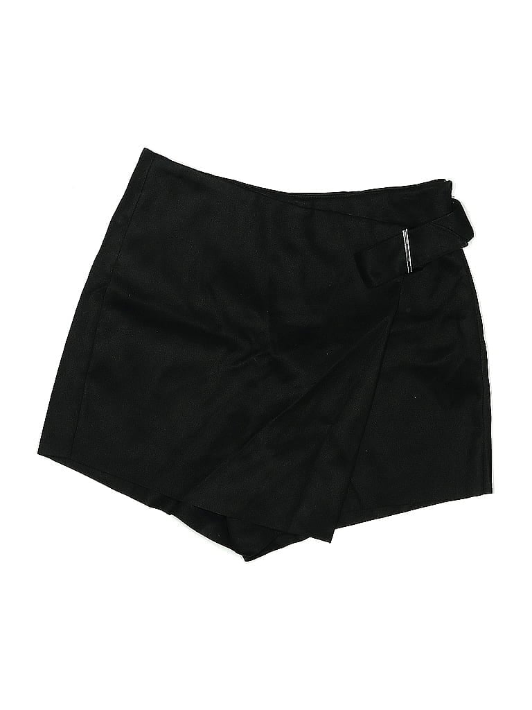 Pre-owned Zara Basic Skort In Black