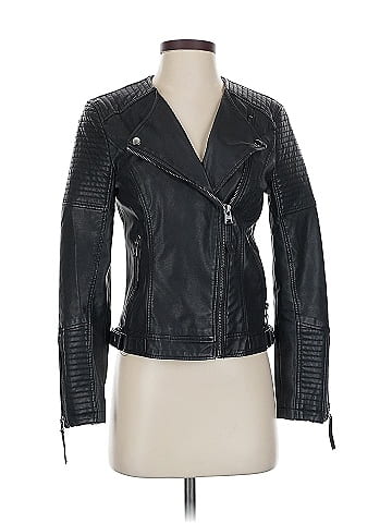 Topshop Faux Leather Jacket (view 1)