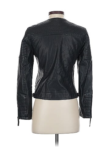 Topshop Faux Leather Jacket (view 2)