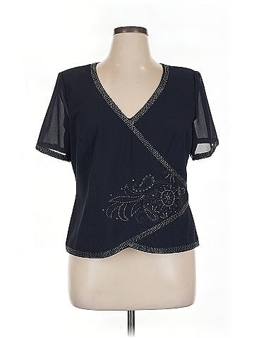 R&M Richards Short Sleeve Blouse (view 1)