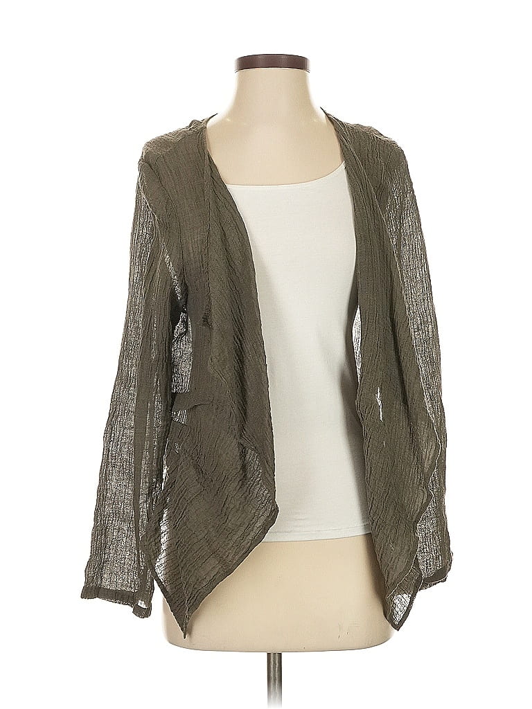 Pre-owned Chalet Kimono In Gray