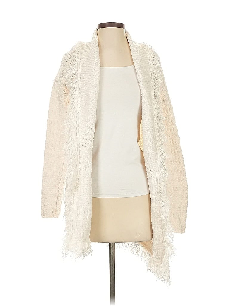 Pre-owned Sincerely Jules Cardigan Sweater In White