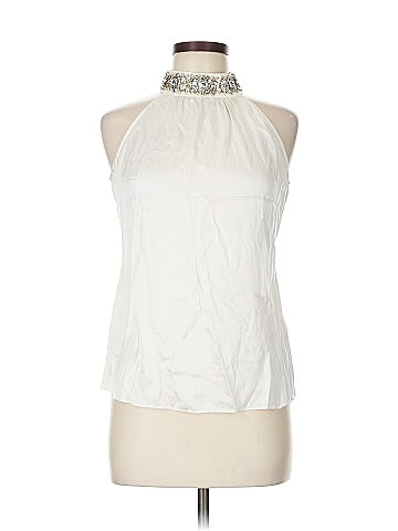 Cache Sleeveless Silk Top (view 1)