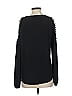 Casting 100% Recycled Polyester Black Long Sleeve Blouse Size S - photo 2