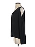 Casting 100% Recycled Polyester Black Long Sleeve Blouse Size S - photo 5